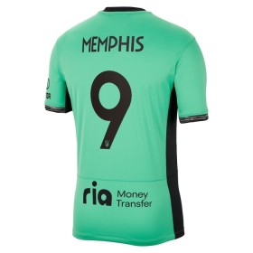 Koszulka Atlético Madryt Memphis 9 Trzeci 2023-24 Koszulki Piłkarskie Krótki Rękaw